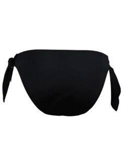 Pour Moi Azure Tie Side Brief -Elomi Underwear Shop PourMoiAzureTieSideBrief1138BlackCutOutBack