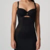PrimaDonna A La Folie Shaping Dress -Elomi Underwear Shop PrimaDonnaALaFolieShapewearDressBlackFront