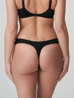 PrimaDonna Madison Thong -Elomi Underwear Shop PrimaDonnaMadisonThongBlack0662120Back