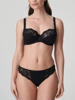PrimaDonna Madison Thong -Elomi Underwear Shop PrimaDonnaMadisonThongBlack0662120Set