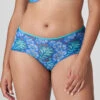 PrimaDonna Twist Morro Bay Hotpants -Elomi Underwear Shop PrimaDonnaTwistMorroBayHotpantsMermaidBlue0542262Front