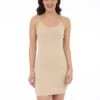 DKR & Co. Classic Slip Dress -Elomi Underwear Shop SH 300LSBChaiSlipDressFront