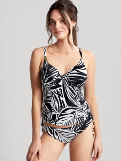 Panache Seychelles Balcony Tankini 12 Panache Seychelles Balcony Tankini -Elomi Underwear Shop SW1531BalconyTankiniSW1536ClassicPantFrontEdit