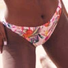 Panache Paradise Classic Bikini Brief -Elomi Underwear Shop SW1639ParadiseCLassicBikiniBriefPinkTropicalFrontLifestyleEdited
