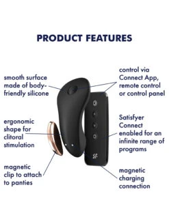 Satisfyer Little Secret -Elomi Underwear Shop Satisfyer little secret panty vibrator features