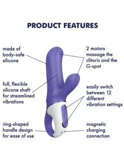 Satisfyer Magic Bunny -Elomi Underwear Shop SatisfyerMagicBunnyProductInfo