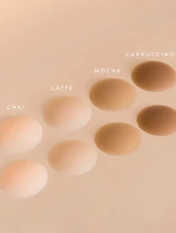 Threads Invisible Nipple Stickies -Elomi Underwear Shop ThreadsInvisibleReusableNippleStickiesN1N2N3N4Swatch