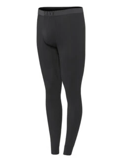 Saxx Viewfinder Tight Long John -Elomi Underwear Shop ViewfinderLongJohnSXLJ38FBLKFront