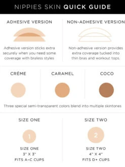 Nippies Skin Non-Adhesive Nipple Covers - Light -Elomi Underwear Shop b6 skin quickguide creme small 11e99b4f 10cb 47e8 831e a93bb637bab8