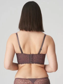 PrimaDonna Twist I Do Longline Bra -Elomi Underwear Shop 01016067PlungeLonglineBraToffeeBack