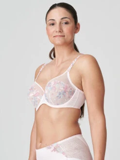 PrimaDonna Mohala Balcony Bra -Elomi Underwear Shop 0563391VerticalSeamBalconyBraPastelPinkSide