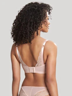 Panache Imogen Non Wire Bra -Elomi Underwear Shop 10166NonWireBraCameoRoseBack