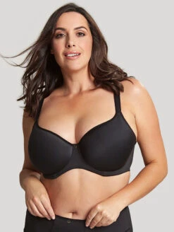 Sculptresse Elegance Spacer Bra -Elomi Underwear Shop 10401SculptresseEleganceBlackFront