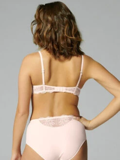 Simone Perele Reve Half Cup Bra -Elomi Underwear Shop 12Z330HalfCupBraSakuraBackEdit