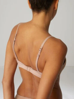 Simone Perele Non Wire Bralette -Elomi Underwear Shop 13V253SimonePereleNonWireBralettePeauRoseBack