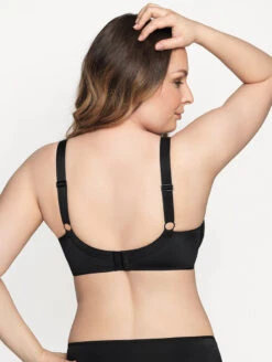 Corin Virginia Spacer Bra -Elomi Underwear Shop 17871CorinVirginiaSpacerBraBlackBack2
