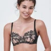 Skarlett Blue Entice Full Cup Bra -Elomi Underwear Shop 334143EnticeFullCupFront