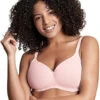 Royce Skyla Wirefree T-Shirt Bra -Elomi Underwear Shop 8022SkylaWireFreeBraRoseFrontOnBodyEdited