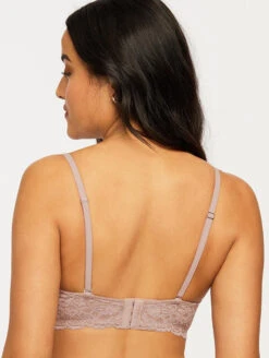 Montelle Pure Bralette -Elomi Underwear Shop 9334PureBraletteMoonshellBack