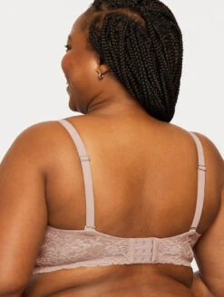 Montelle Pure Bralette -Elomi Underwear Shop 9334PureBraletteMoonshellBackPlus