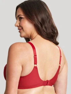 Sculptresse Dionne Bra -Elomi Underwear Shop 9695DionneStrappyBraFieryRedBack