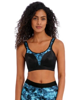 Freya Dynamic Sports Bra -Elomi Underwear Shop AC4014DynamicSportsBraGalacticFront