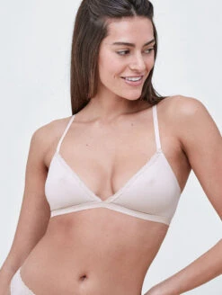 Skarlett Blue Adorned Cotton Bralette