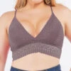 Annie Longline Bralette -Elomi Underwear Shop AnemoneAnnieLonglineBraletteDustyPurpleFT0720FrontAlt