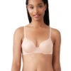 B'tempt'd Future Foundation T-Shirt Bra With Lace -Elomi Underwear Shop BTemptedFutureFoundationBrawithLaceRoseSmoke953253Front