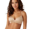 B'tempt'd Future Foundation Wirefree Bra -Elomi Underwear Shop BTemptedFutureFoundationsWirefreeBraSand956281Front