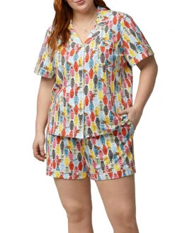 Bed Head Short Sleeve And Shorty PJ Set