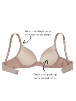 The Little Bra Company Lenna Smooth Cup Bra -Elomi Underwear Shop C008LennaSmoothCupBraWarmTaupeInfo