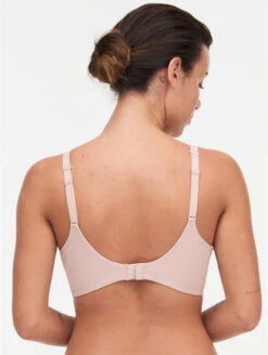 Chantelle Comfort Chic T-Shirt Bra -Elomi Underwear Shop ChantelleComfortChicT ShirtBra18J6SoftPinkBack
