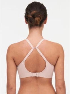 Chantelle Comfort Chic T-Shirt Bra -Elomi Underwear Shop ChantelleComfortChicT ShirtBra18J6SoftPinkBackAlt