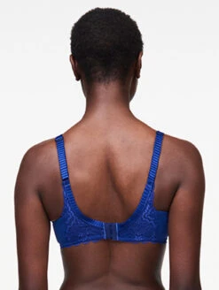 Chantelle Waltz Demi Bra 7 Chantelle Waltz Demi Bra -Elomi Underwear Shop ChantelleWaltzDemiBraC13L5NavyBack