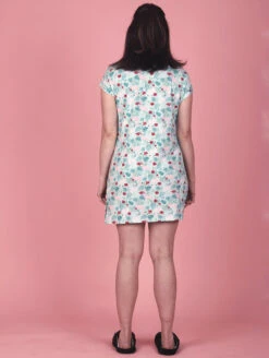 Cool Girl Button Down Sleepshirt -Elomi Underwear Shop CoolGirlButtonDownSleepshirtC318205PalmBack