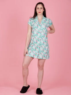 Cool Girl Button Down Sleepshirt