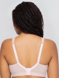 Curvy Couture Luxe Lace Bralette -Elomi Underwear Shop CurvyCoutureLuxeLaceBralette1320BlushRoseBack