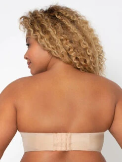 Curvy Couture Strapless Bra -Elomi Underwear Shop CurvyCoutureStraplessBraBombshell1211Back