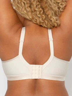 Curvy Couture Wire Free Bra -Elomi Underwear Shop CurvyCoutureWirelessNatural1010Back