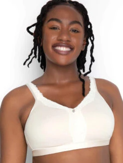 Curvy Couture Wire Free Bra -Elomi Underwear Shop CurvyCoutureWirelessNatural1010FrontAlt2