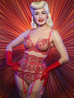 Dita Von Teese Evelina Bra 9 Dita Von Teese Evelina Bra -Elomi Underwear Shop DitaVonTeeseEvelinaBraBloodOrangeD59023FullSet