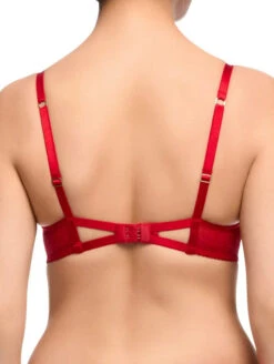 Dita Von Teese Fiamma Bra -Elomi Underwear Shop DitaVonTeeseFiammaUnderwireBraD59021RoseRedBack