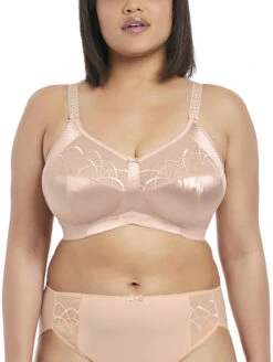 Elomi Cate Softcup Bra -Elomi Underwear Shop ElomiCateSoftCupLatteEL4033FrontAlt