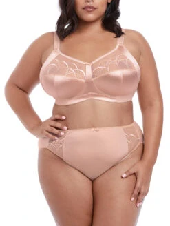 Elomi Cate Softcup Bra -Elomi Underwear Shop ElomiCateSoftCupLatteEL4033Set