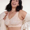 Evelyn & Bobbie The Evelyn Bra 2 Evelyn & Bobbie The Evelyn Bra -Elomi Underwear Shop EvelynandBobbieTheEvelynChampagneGinkgoFashion