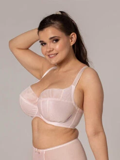 Ewa Michalak Zefirek SF Style Bra -Elomi Underwear Shop EwaMichalakZefirekSFStyleBraPinkSide