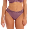 Fantasie Reflect Brief -Elomi Underwear Shop FL101850ReflectBriefHeatherFrontEdit