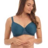 Fantasie Ana Moulded Spacer Bra -Elomi Underwear Shop FL6701MoldedSpacerBraTealFront