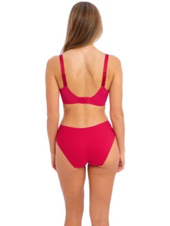 Fantasie Envisage Side Support Bra -Elomi Underwear Shop FL6911EnvisageFullCupBraFL6915BriefRaspberryBackEdited